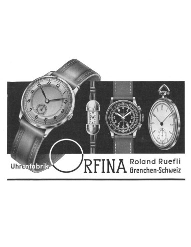 The true history of Orfina watches