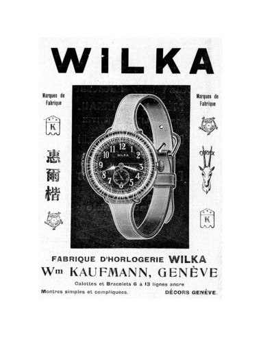 La véritable histoire des montres Wilka