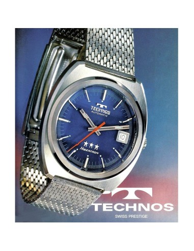 Les principaux modèles de montres Technos