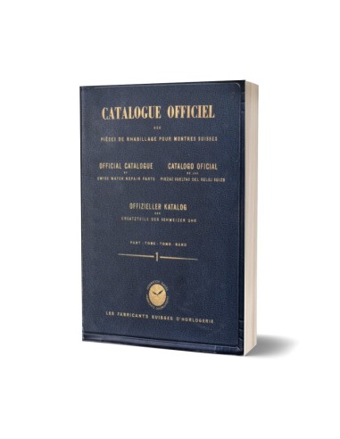 Catalogue officiel pour le rhabillage des montres suisses - Edition 1949
