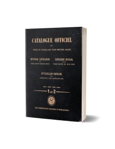 Catalogue officiel pour le rhabillage des montres suisses - Edition 1955