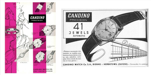 La véritable histoire des montres Candino