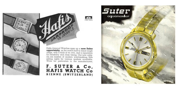 La véritable histoire des montres Suter et Hafis