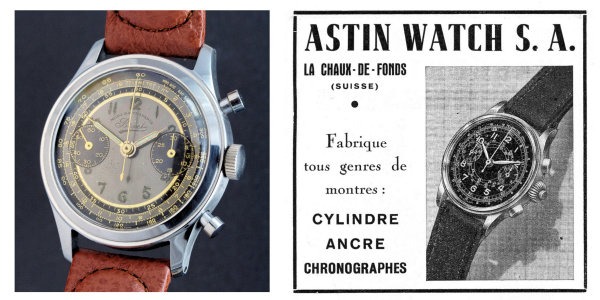 Deux autres spécialistes du chronographe, Bovet Frères et Astin
