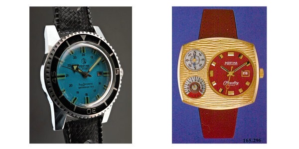 Les principaux modèles de montres Mortima