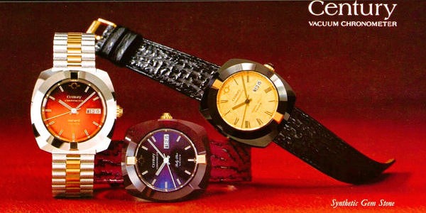 La véritable histoire de Century Time et des montres sous vide